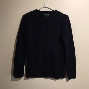 Navy sweater